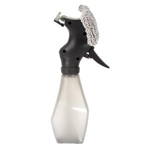 3-in-1 Spray Ruitenwisser met Microvezel en Siliconen trekker – 22 cl – Grijs