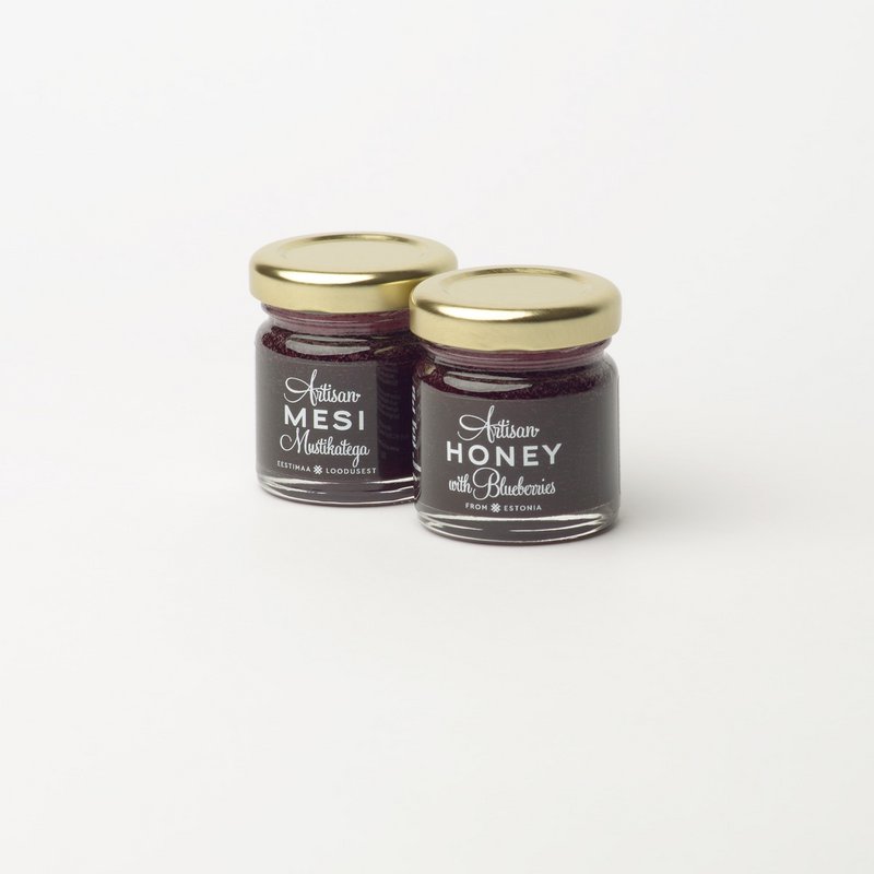 Honey with Blueberries