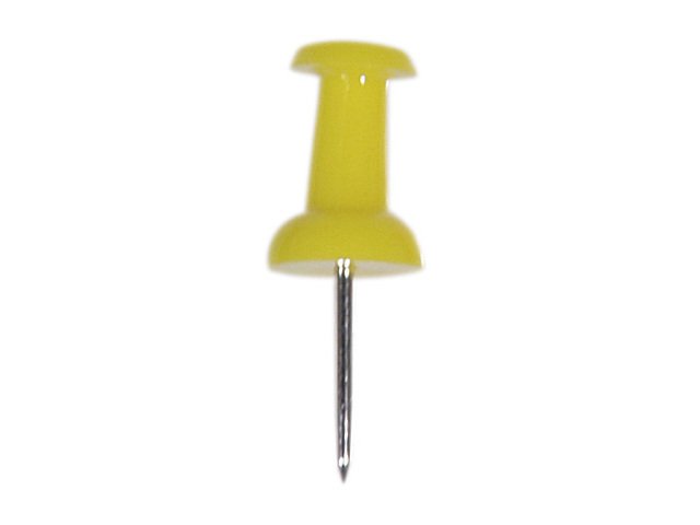 Puntine da disegno Alco gialle scatola da 40 pz.