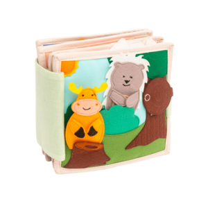 Animal Friends - 6 Page Mini Quiet Book