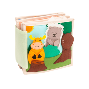 Animal Friends - 6 Page Mini Quiet Book