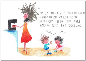 Postkarte "Entwicklung"