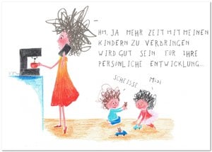 Postkarte "Entwicklung"
