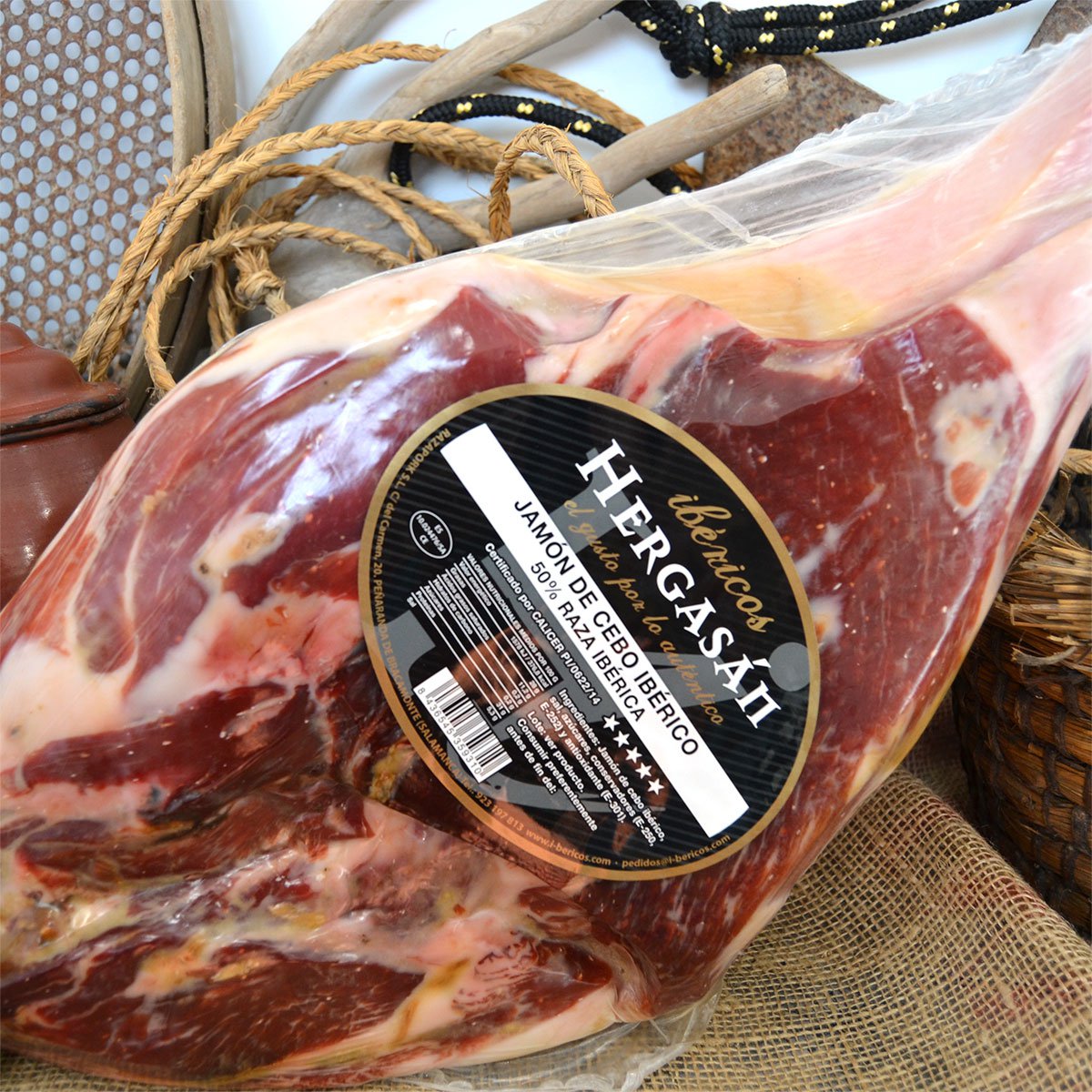 Centre central ibérique 50% (5,5 kg environ) Ham)