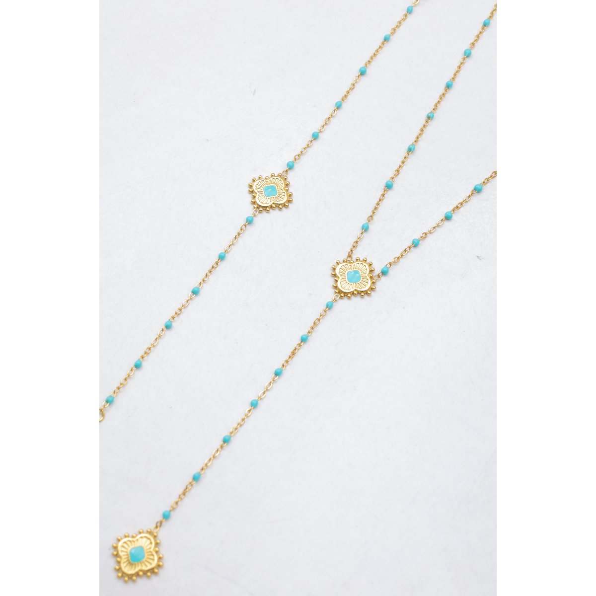 Parure de bijoux en acier inoxydable