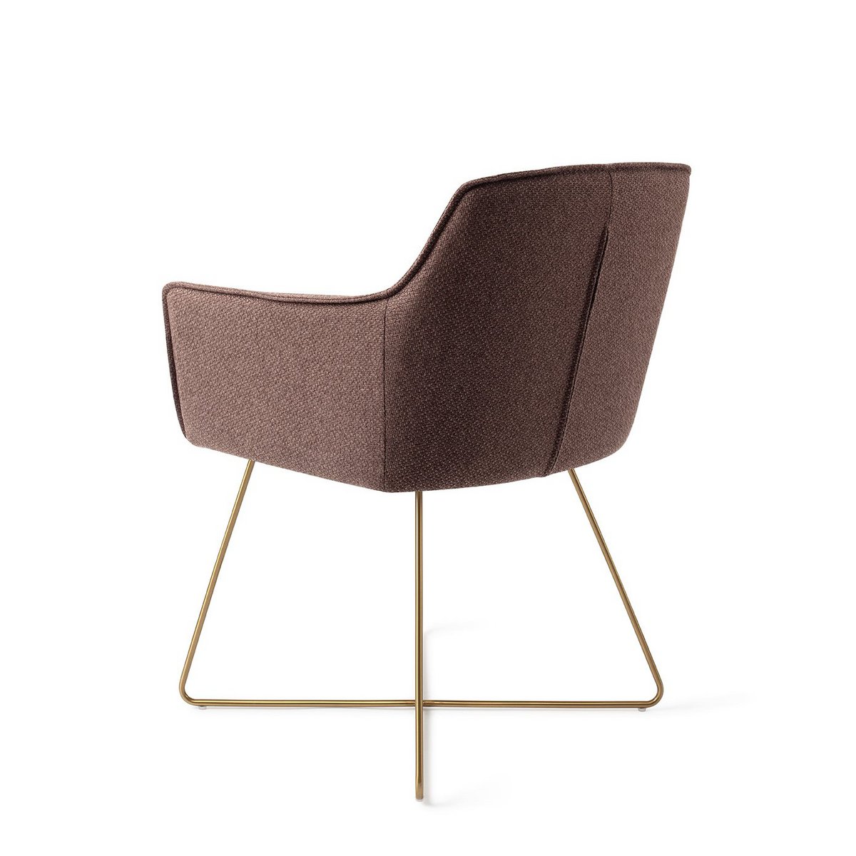 Jesper Home Hofu Dining Chair Cross Gold