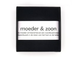 Moeder en zoon armbandenset Afr. Turquoise