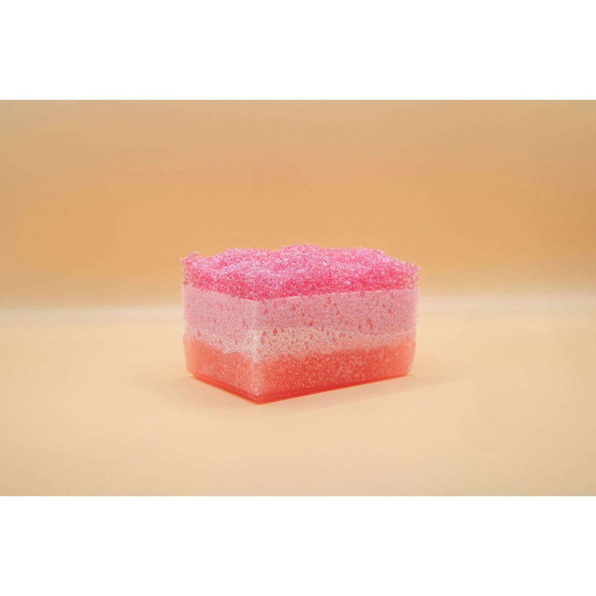 Rose exfoliërende sponszeep - 75 gr