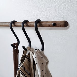 2HangIt rack - Brown/Black