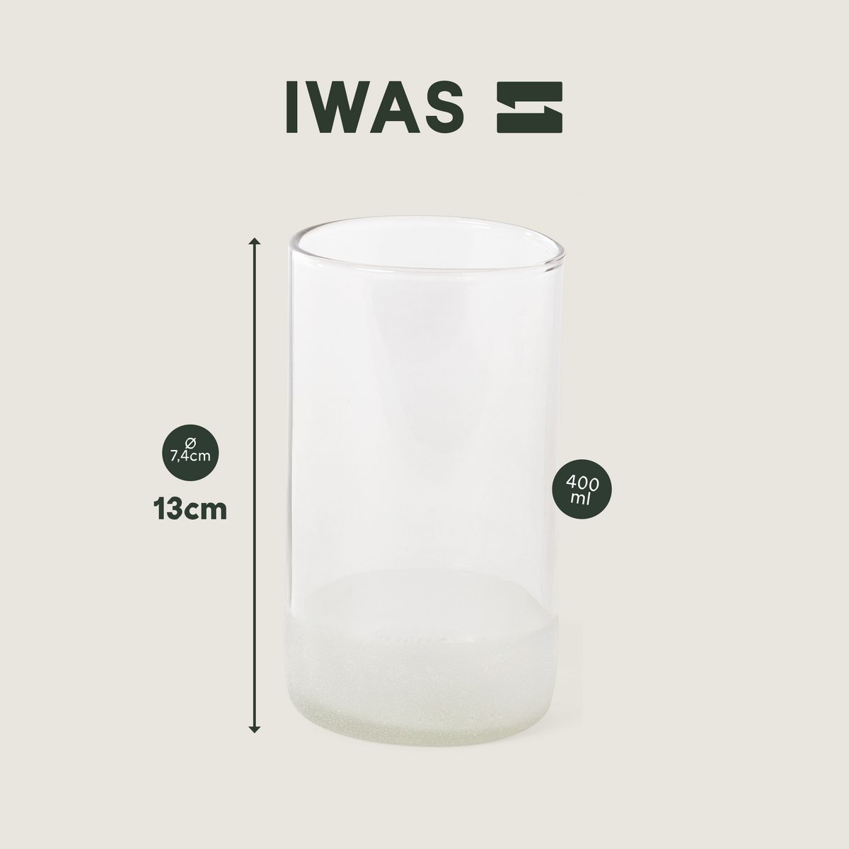Drikkeglas Clear - Tall (sæt med 6)