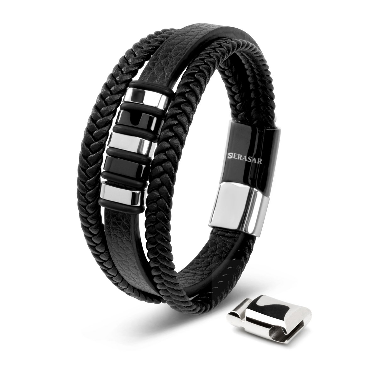 Bracelet en cuir "Gloire"