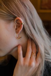 BOUCLES D'OREILLES POLE