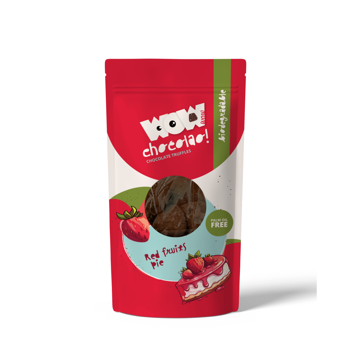 Kuchenrote Früchte - 200g biologisch abbaubare Tasche