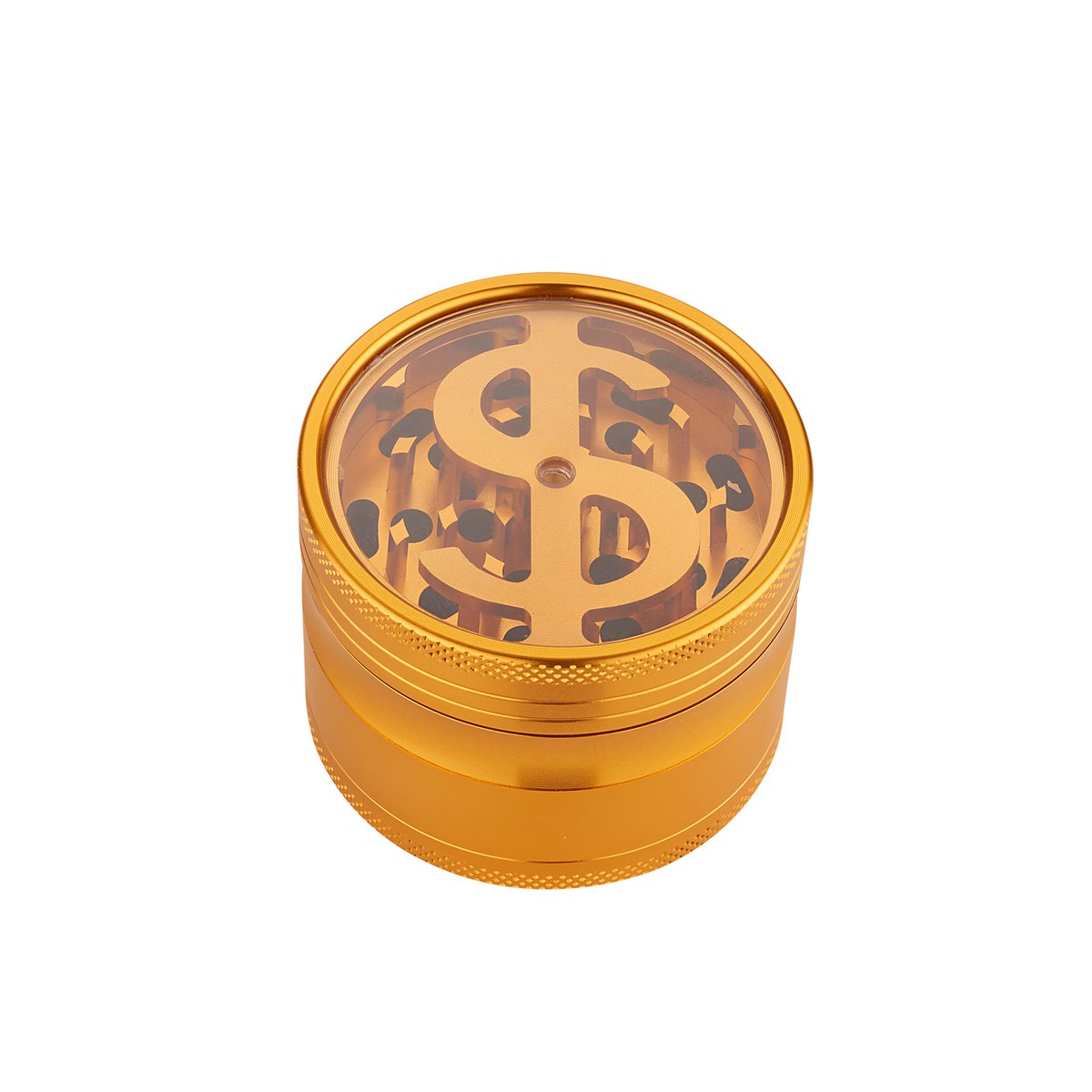 Display van 9 kruidenmolens - Goud, Zwart en Zilver