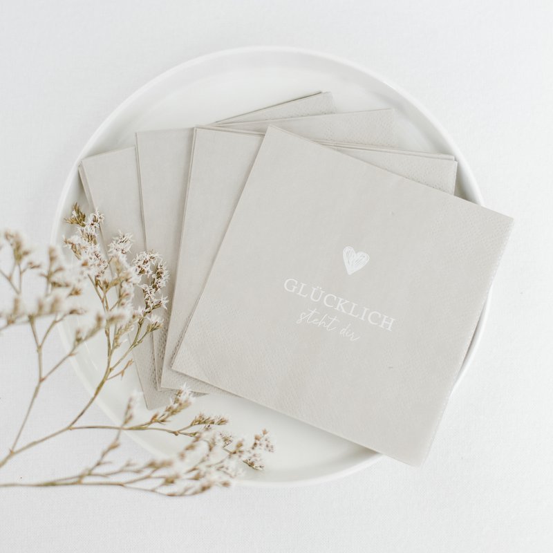 Napkin "Happy is yours"