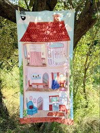 Strawberry House speelhanddoek