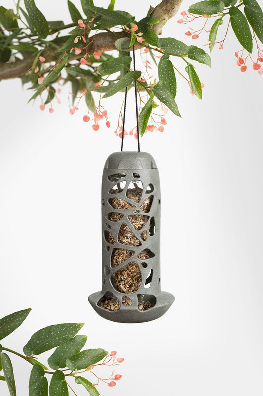 Hello Tara Comedero para pájaros de plástico 100% reciclado