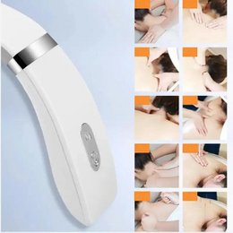 Zervikales Massagegerät, tragbares Mini-Nacken-Schulter-Massagegerät, Tiefenmassage, warmes Drücken, Nackenpressen, Pflege