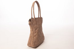 hand/shoulder bag dark brown curvy