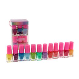 Packung mit 12 Mini-Nagellacken für Kinder – sortiert – Sommerfarben
