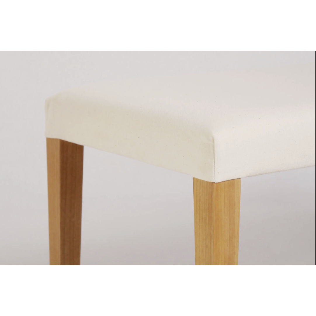 Banc avec coussin fixe