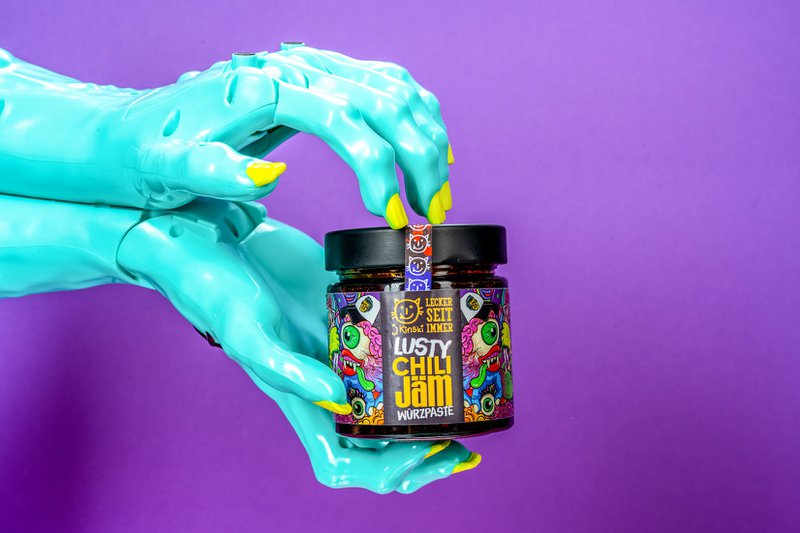 Bio Lusty Chili Jäm Würzpaste vegan 180g
