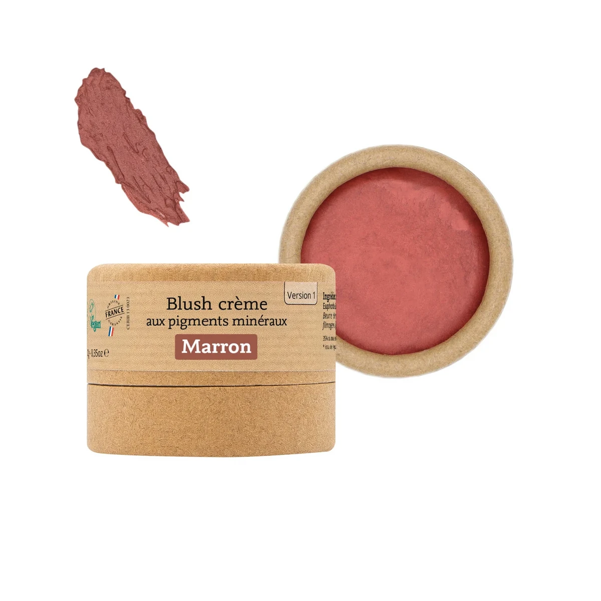 Blush crème aux pigments minéraux
