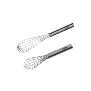 Set van 2 roestvrijstalen keuken- of banketkloppers 25 cm en 30 cm FM Professional Pâtisserie