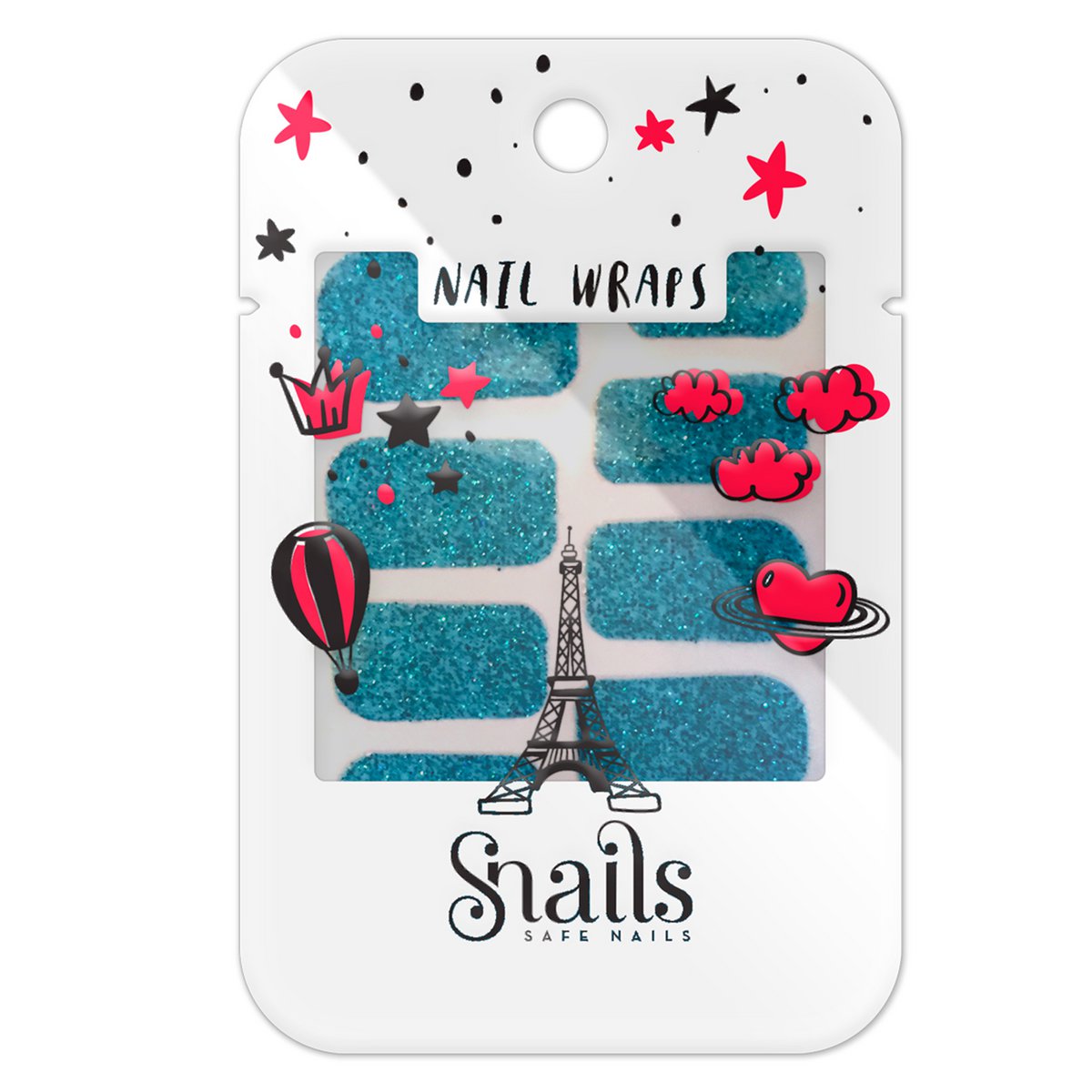 Caracoles - Pegatinas Nagel Wrap