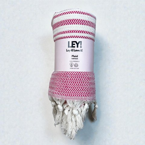 LEY! Plaid - Zickzack - Pink