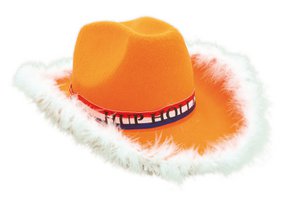 Cowboy hat orange
