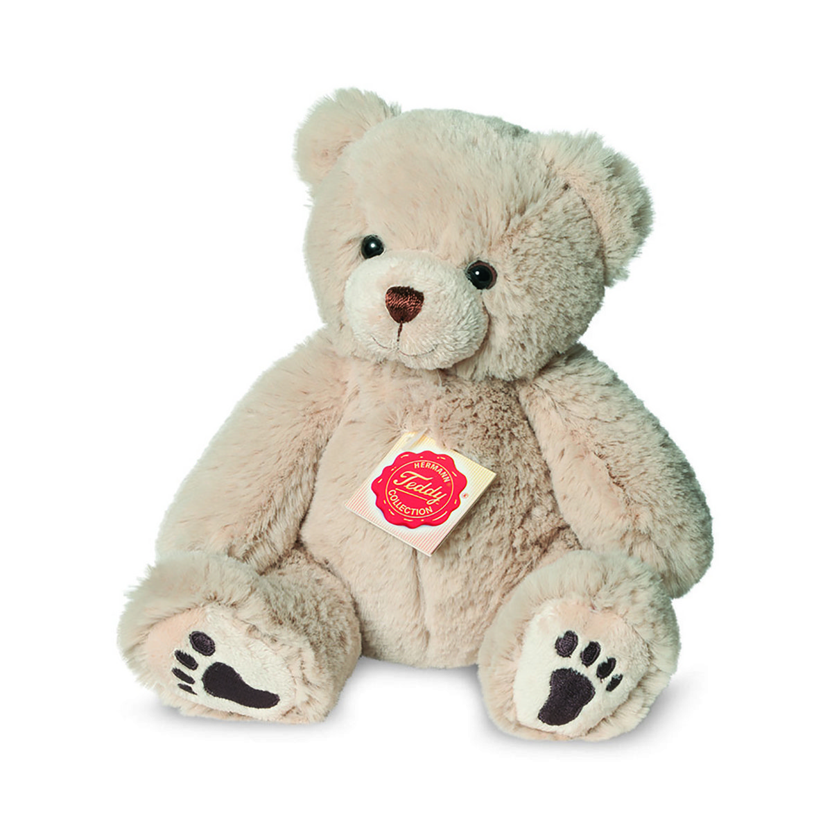 Bamse med poter beige 25 cm - plyslegetøj - tøjdyr