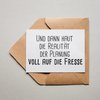 Vol in het gezicht