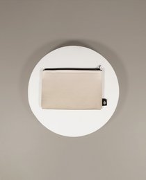 Beutel kleiner Sandcreme
