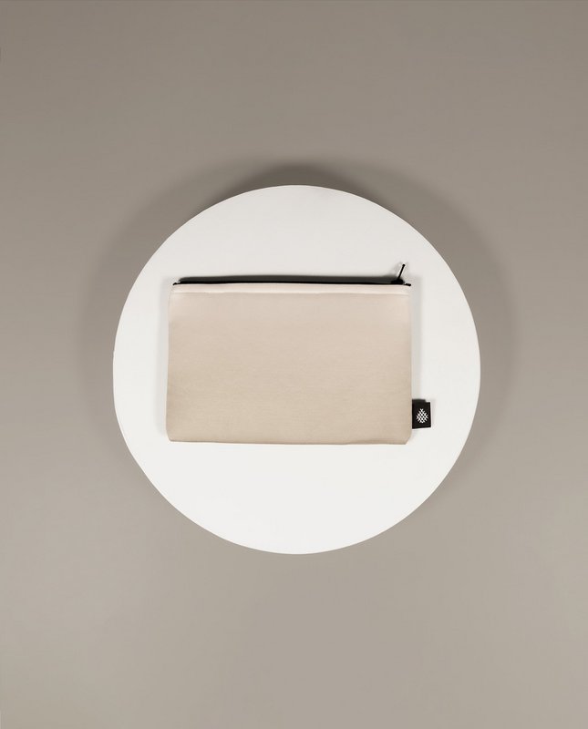 Beutel kleiner Sandcreme