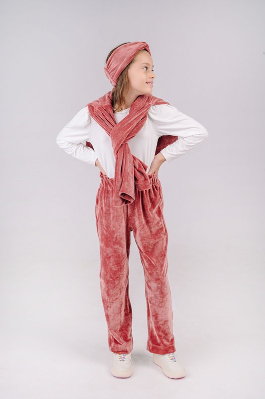 PANTALON VELOURS HAPPY DONAT