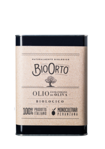 Biologische EVOO Peranzana - 1 lt blik