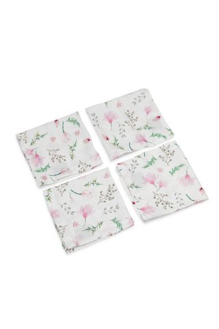 Bamboe Luiers - 4 PACK - Bloemen
