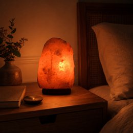 Himalaya Zout Kristallen Lamp | 2 maten om uit te kiezen