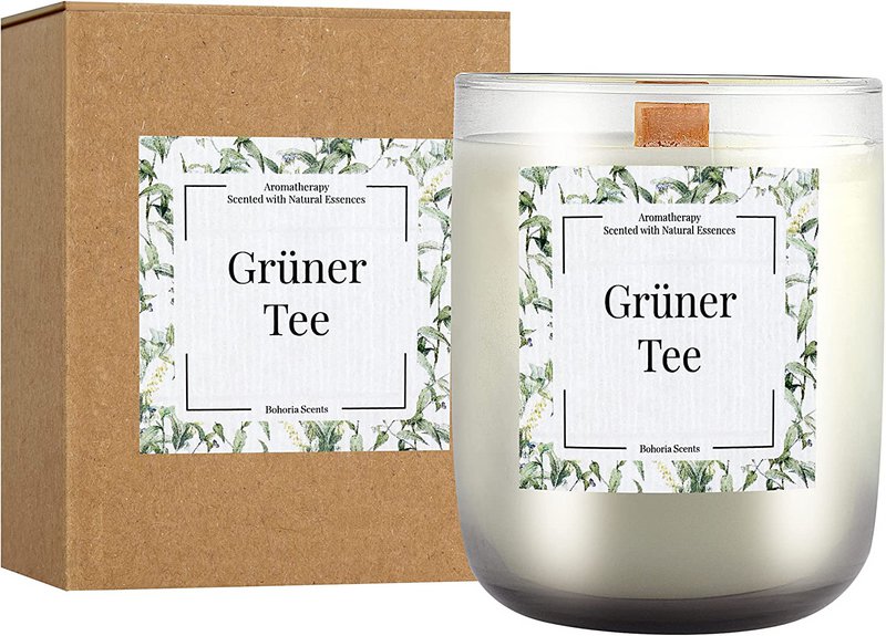 Aromatherapy scented candle 200g – 5 scent variations, natural wax, 40h