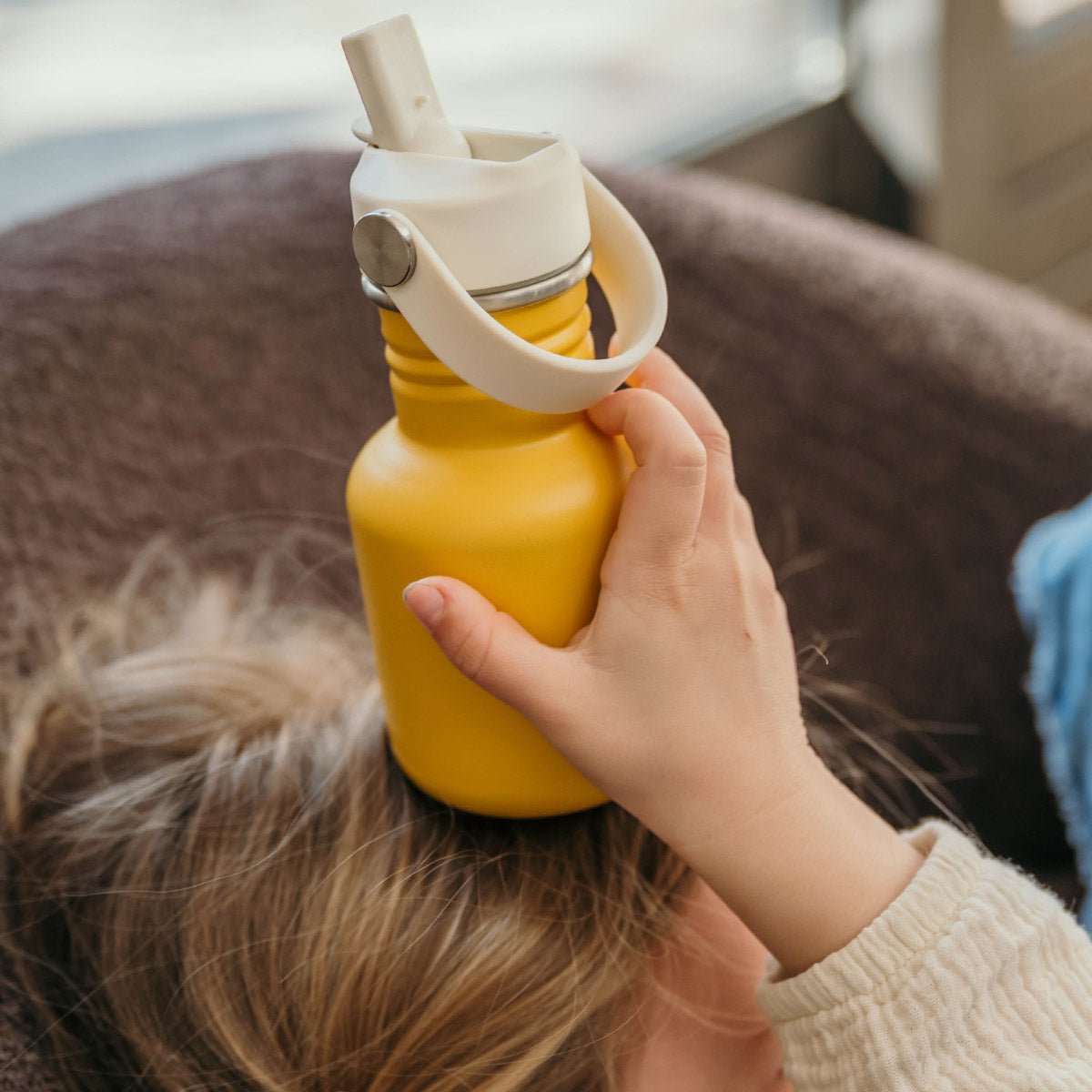 Stainless steel drinking bottle - 350ml