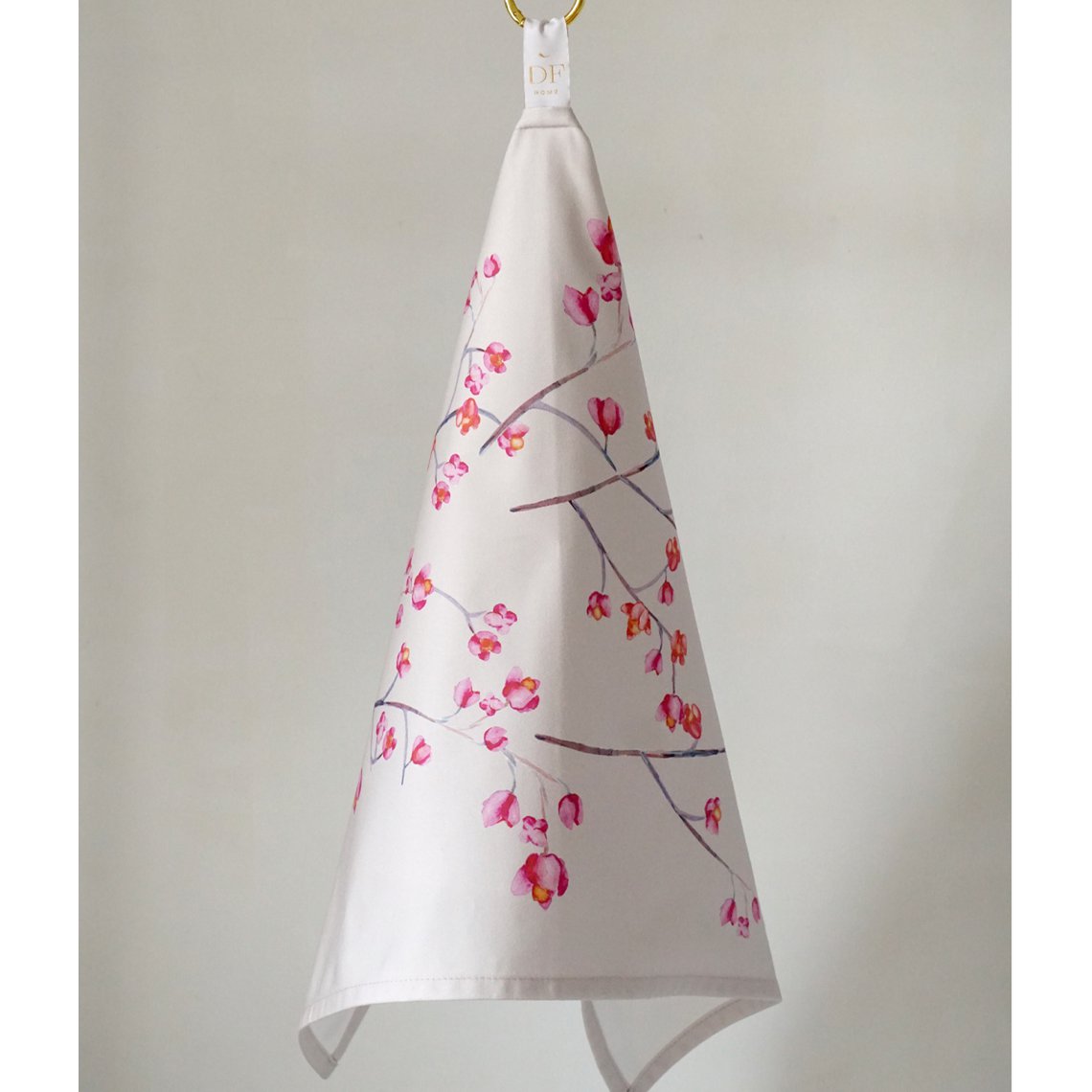 Kitchen Towel Branches Almond