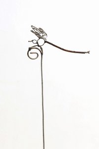 Zimba-Arts METAL SMALL DRAGON FLY ON STICK