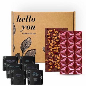 Zen Tea & Choco Box - Tea Package Gift