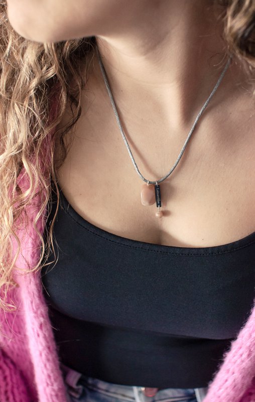 Collana di pietre preziose – MOONSTONE