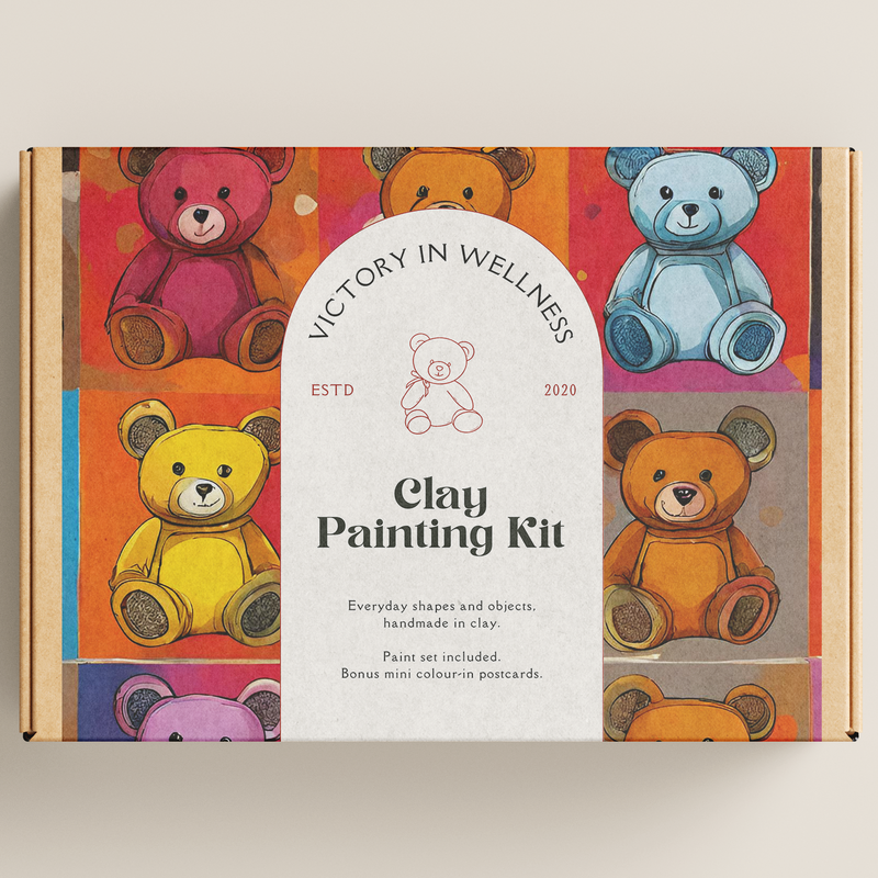 Teddy Paint By Numbers Kit, Teddy Bear Art, DIY Acryl schilderij activiteit, geweldig cadeau idee | door Victory In Wellness