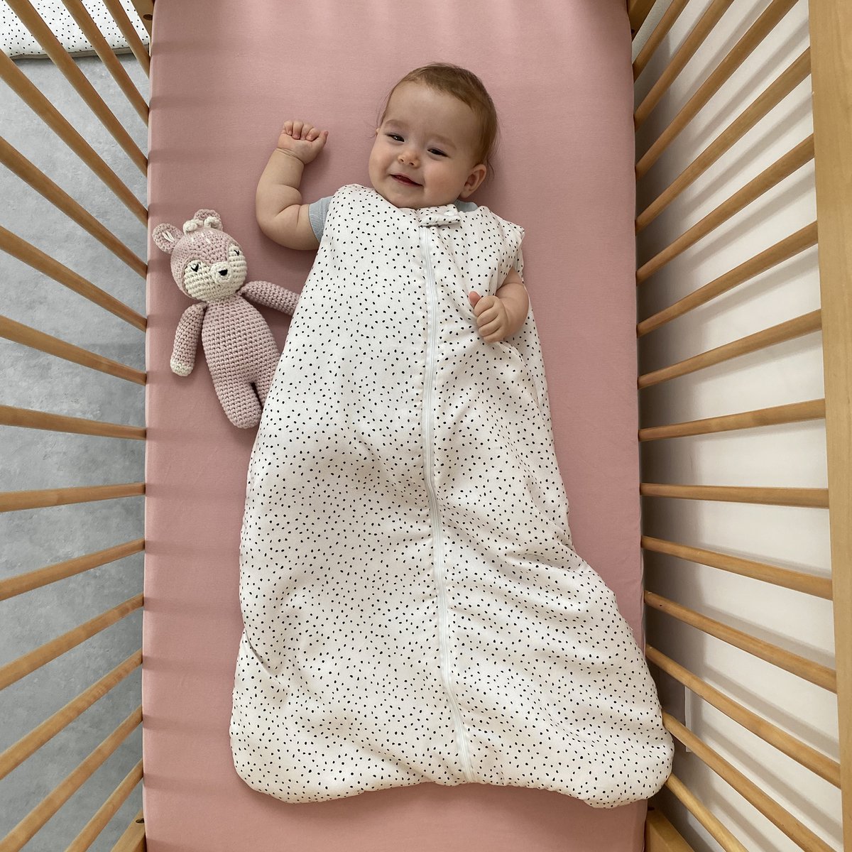 Midweight bamboo sleeping bag 1,5 TOG - Fawns