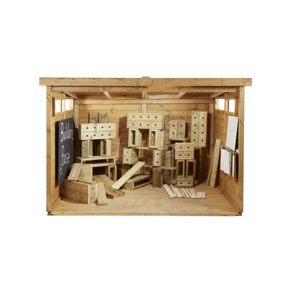 Cosy bouwblokken speelgoed set - 75 stuks - creatieve constructie