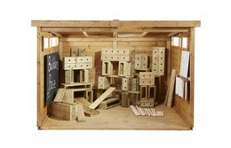 Cosy bouwblokken speelgoed set - 75 stuks - creatieve constructie