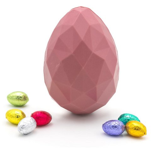Diamond Paasei XL (robijn chocolade) 320 Grs